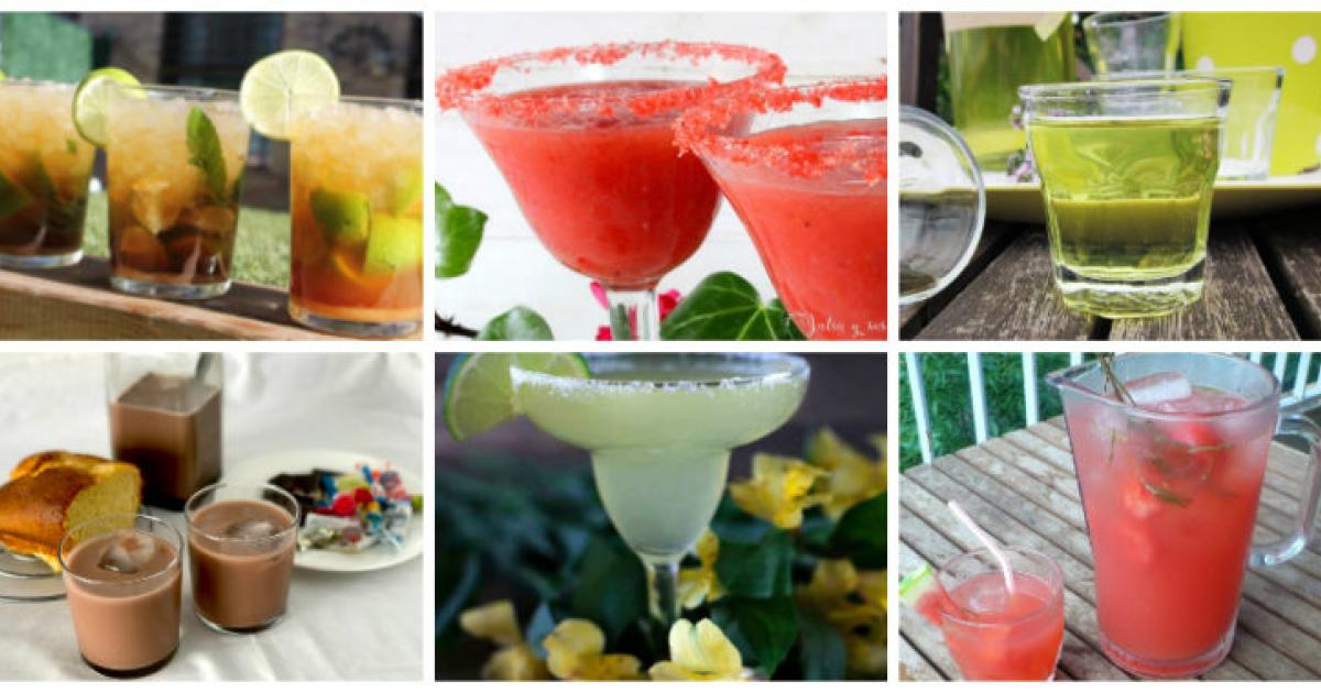 Bebidas refrescantes caseras Recetas Fáciles Reunidas