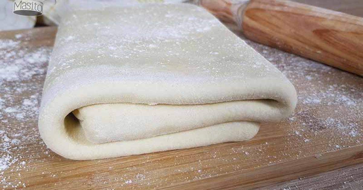Masa de hojaldre receta