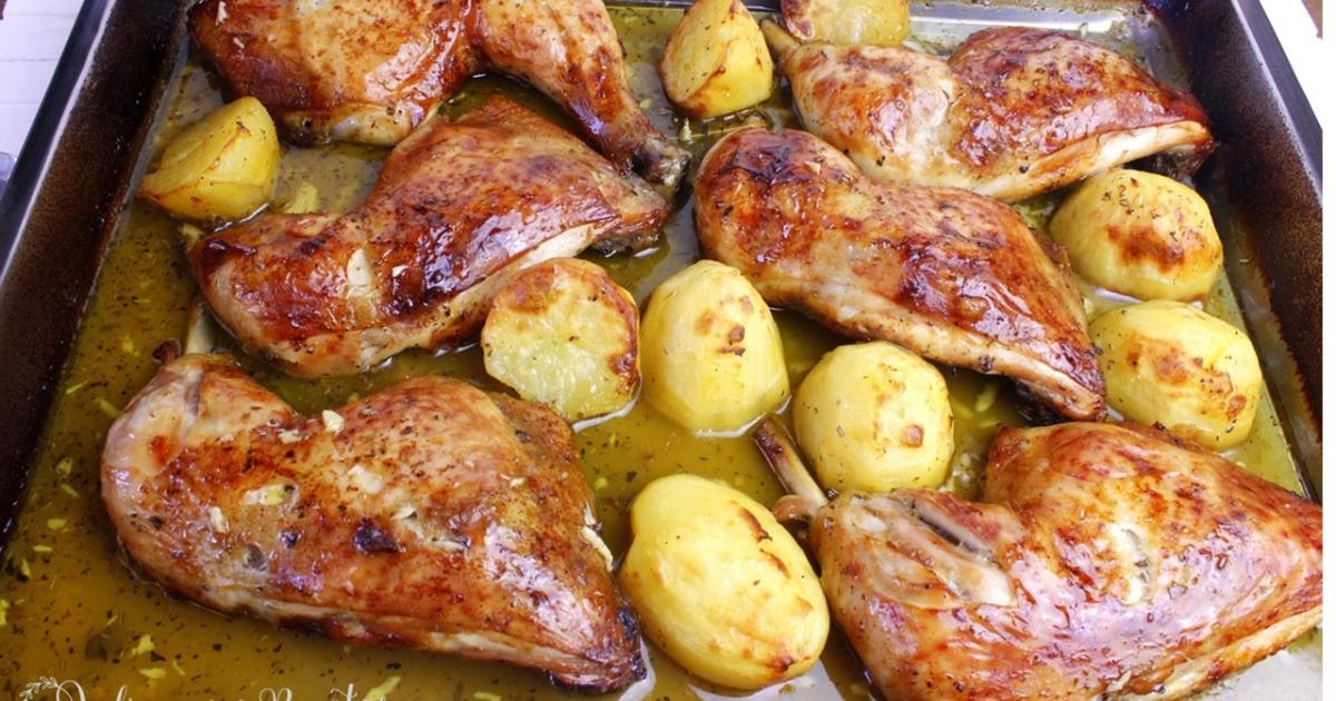 Pollo asado a la naranja | Recetas Fáciles Reunidas
