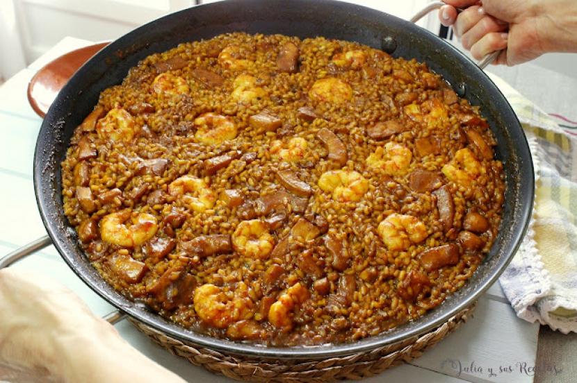 Arroz para bodas que no manche