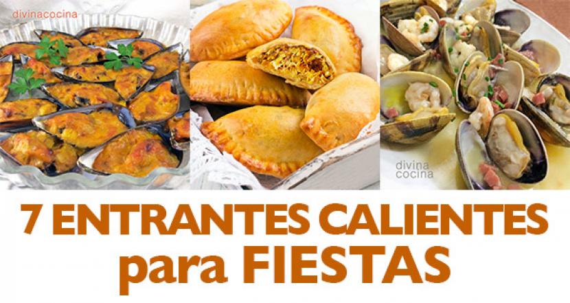 7 Entrantes Calientes Para Fiestas Recetas Faciles Reunidas