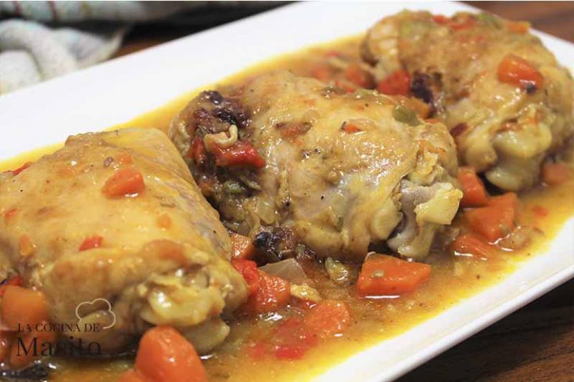 Pollo en salsa receta tradicional | Recetas Fáciles Reunidas